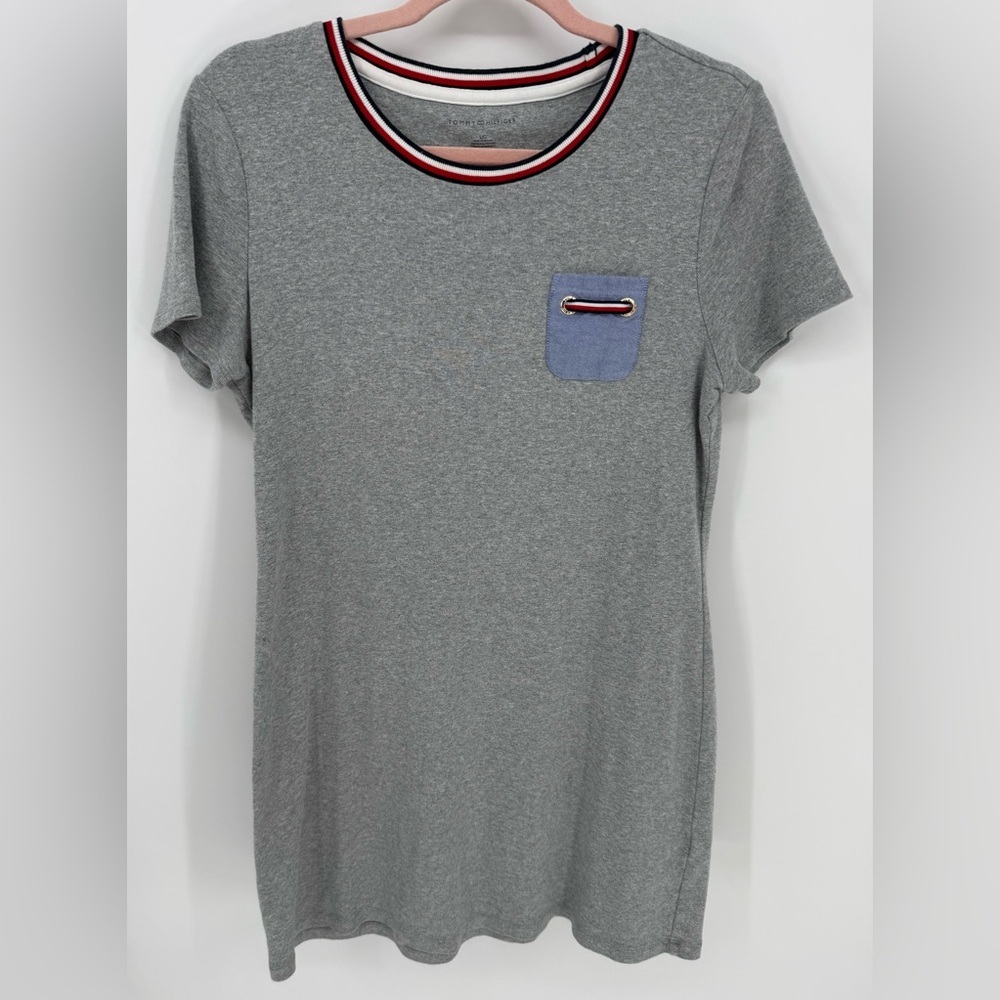 Tommy Hilfiger Women's Classic Gray Mini Dress